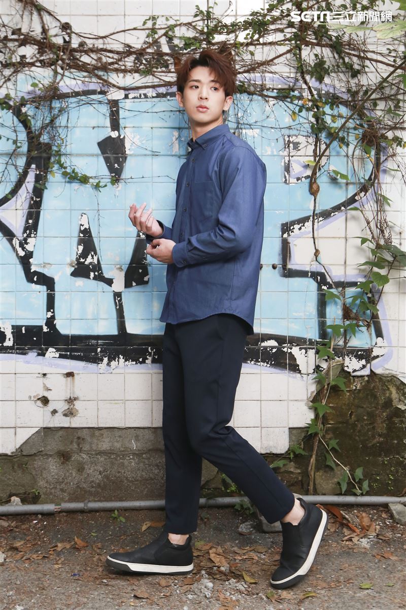 林亭翰接受三立新聞網專訪。（圖／記者林士傑攝影）