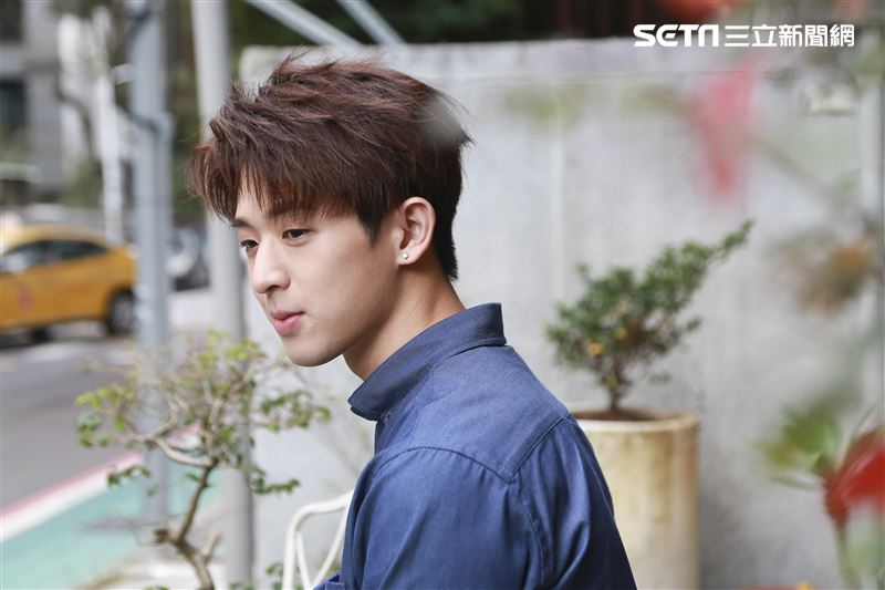 林亭翰接受三立新聞網專訪。（圖／記者林士傑攝影）