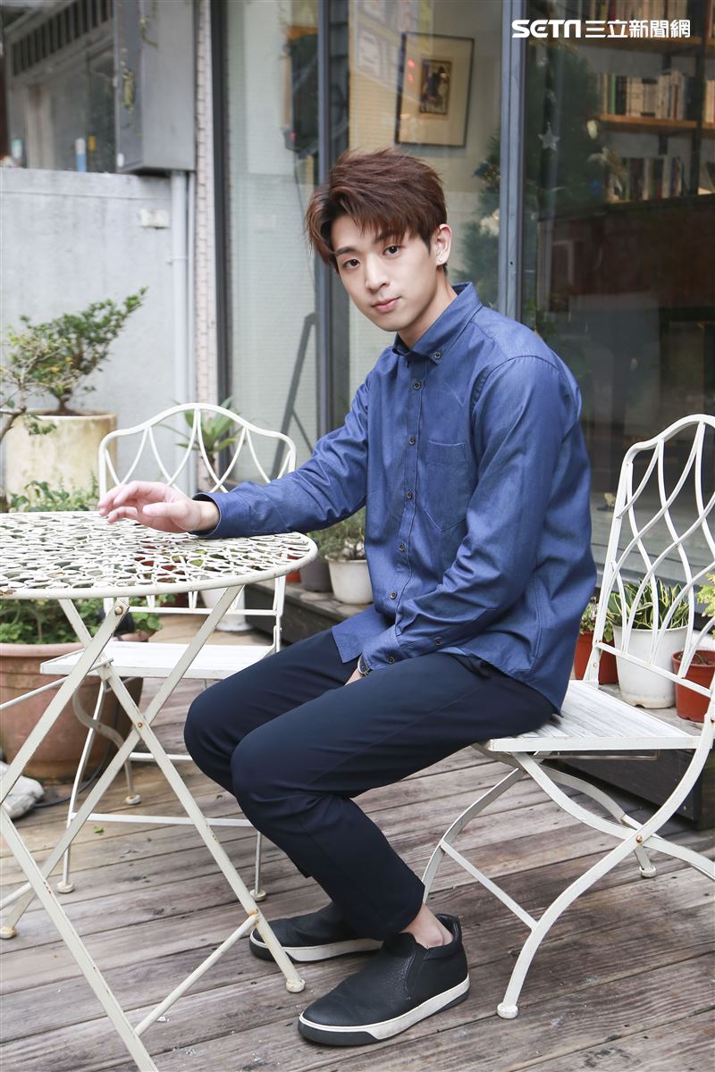 林亭翰接受三立新聞網專訪。（圖／記者林士傑攝影）