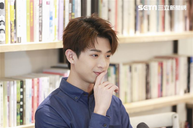 林亭翰接受三立新聞網專訪。（圖／記者林士傑攝影）