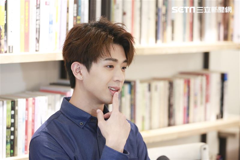 林亭翰接受三立新聞網專訪。（圖／記者林士傑攝影）