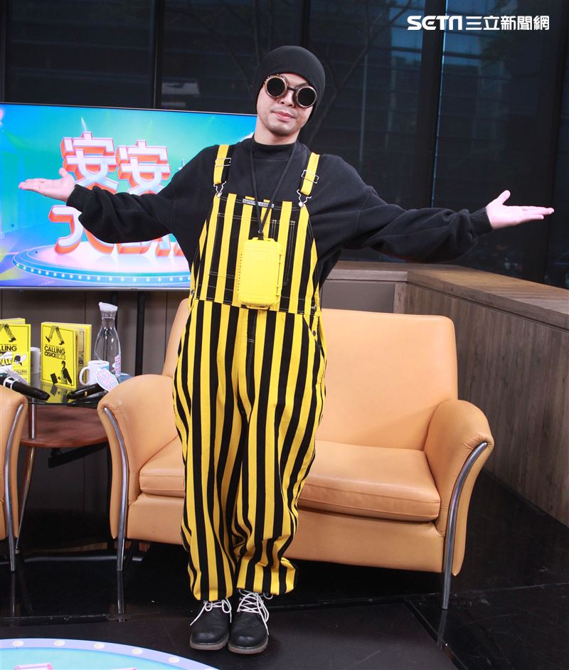 黃明志安安大明星。（記者邱榮吉/攝影）