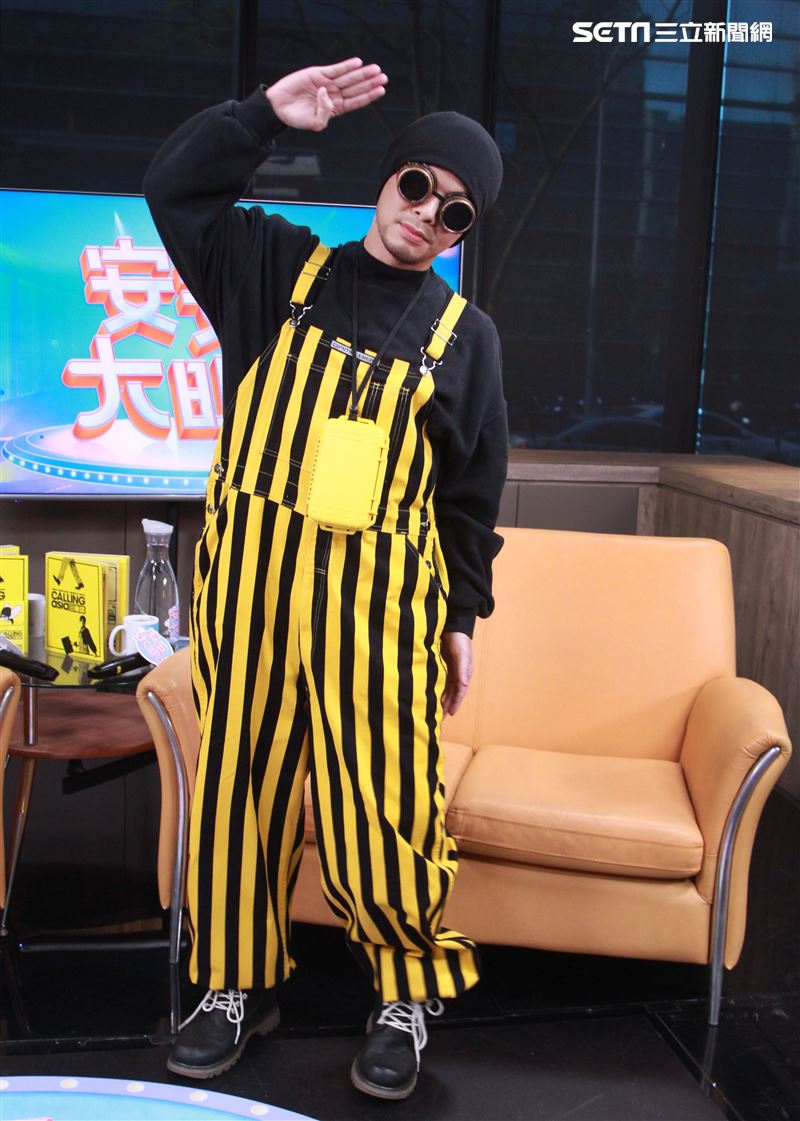 黃明志安安大明星。（記者邱榮吉/攝影）