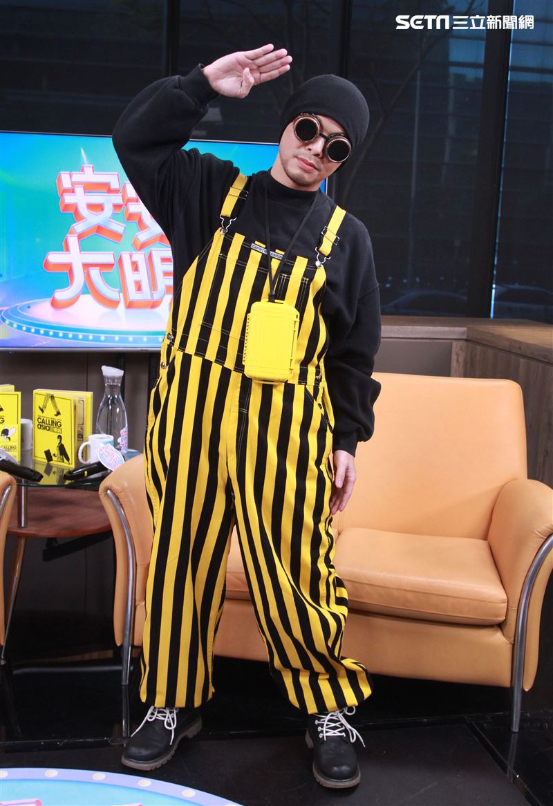 黃明志安安大明星。（記者邱榮吉/攝影）