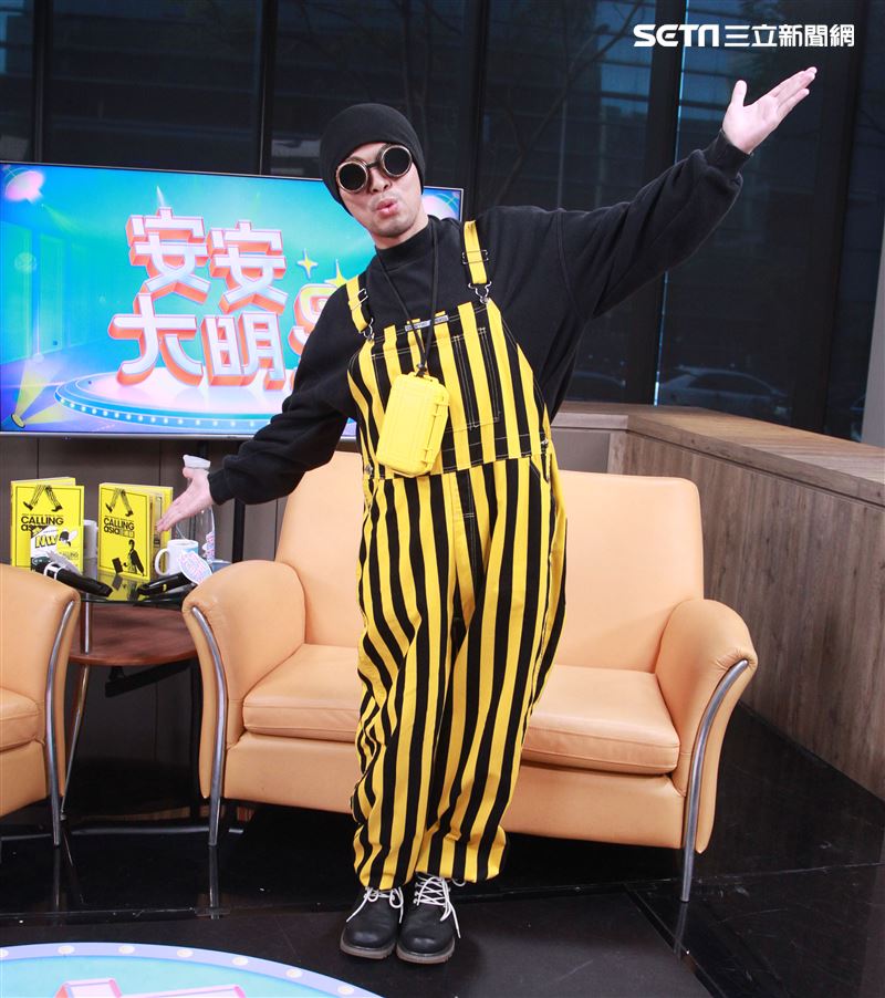黃明志安安大明星。（記者邱榮吉/攝影）