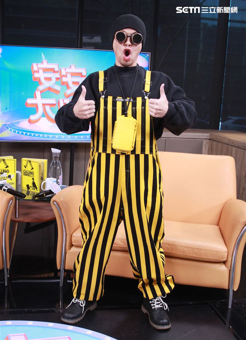 黃明志安安大明星。（記者邱榮吉/攝影）