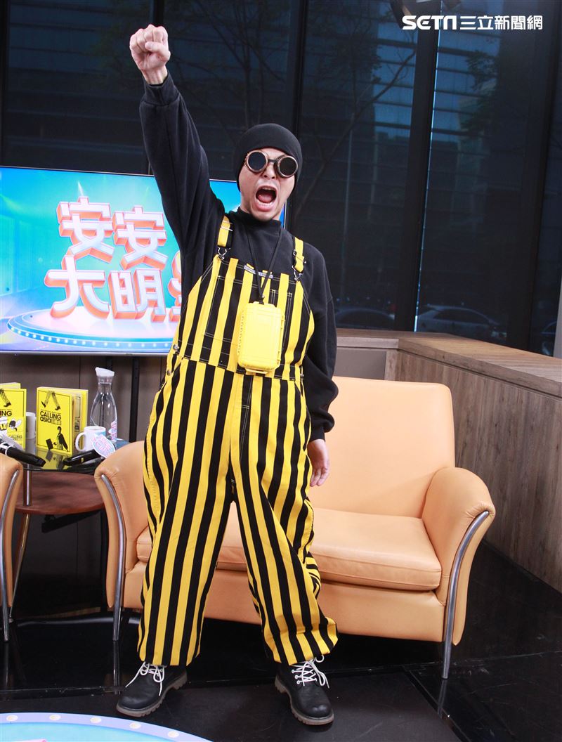 黃明志安安大明星。（記者邱榮吉/攝影）