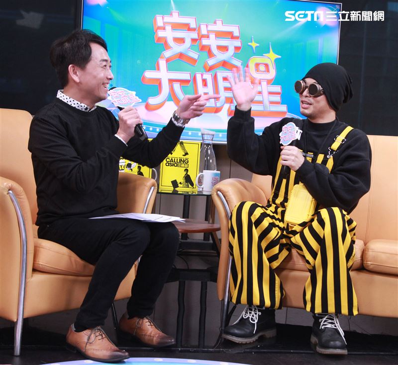 黃明志安安大明星。（記者邱榮吉/攝影）