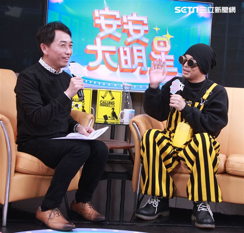 黃明志安安大明星。（記者邱榮吉/攝影）