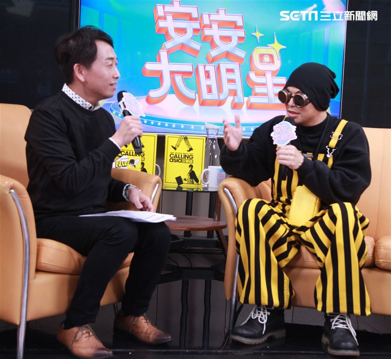 黃明志安安大明星。（記者邱榮吉/攝影）