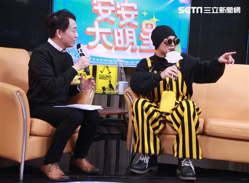 黃明志安安大明星。（記者邱榮吉/攝影）