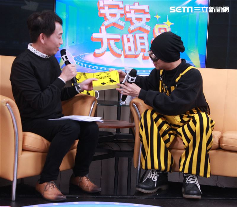 黃明志安安大明星。（記者邱榮吉/攝影）