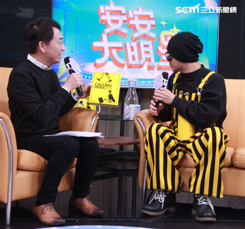 黃明志安安大明星。（記者邱榮吉/攝影）