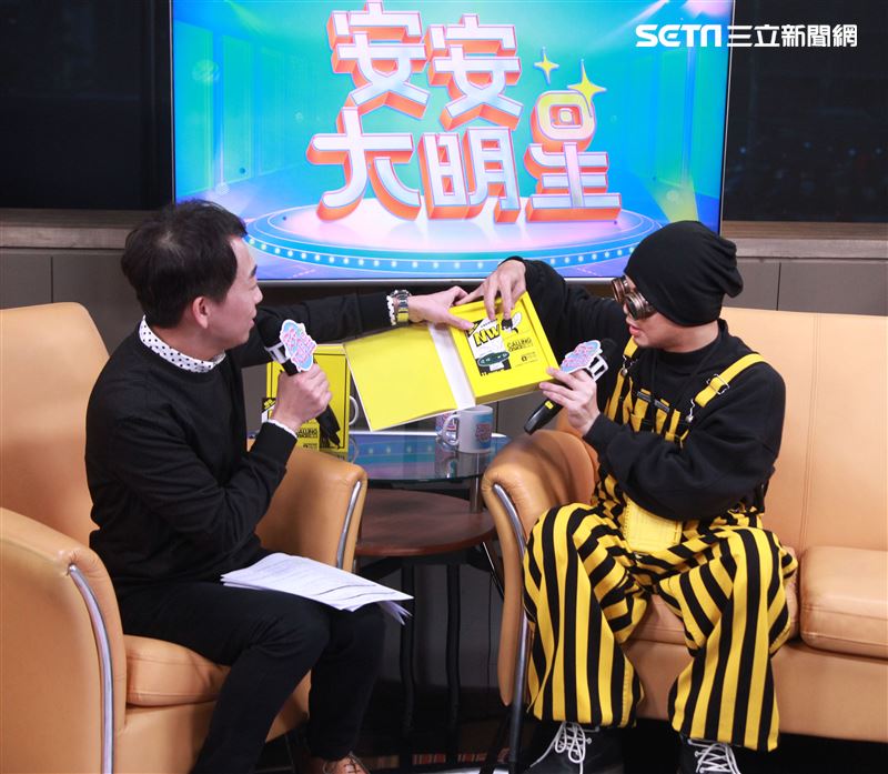 黃明志安安大明星。（記者邱榮吉/攝影）
