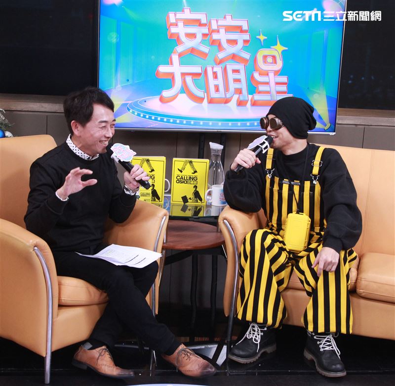 黃明志安安大明星。（記者邱榮吉/攝影）