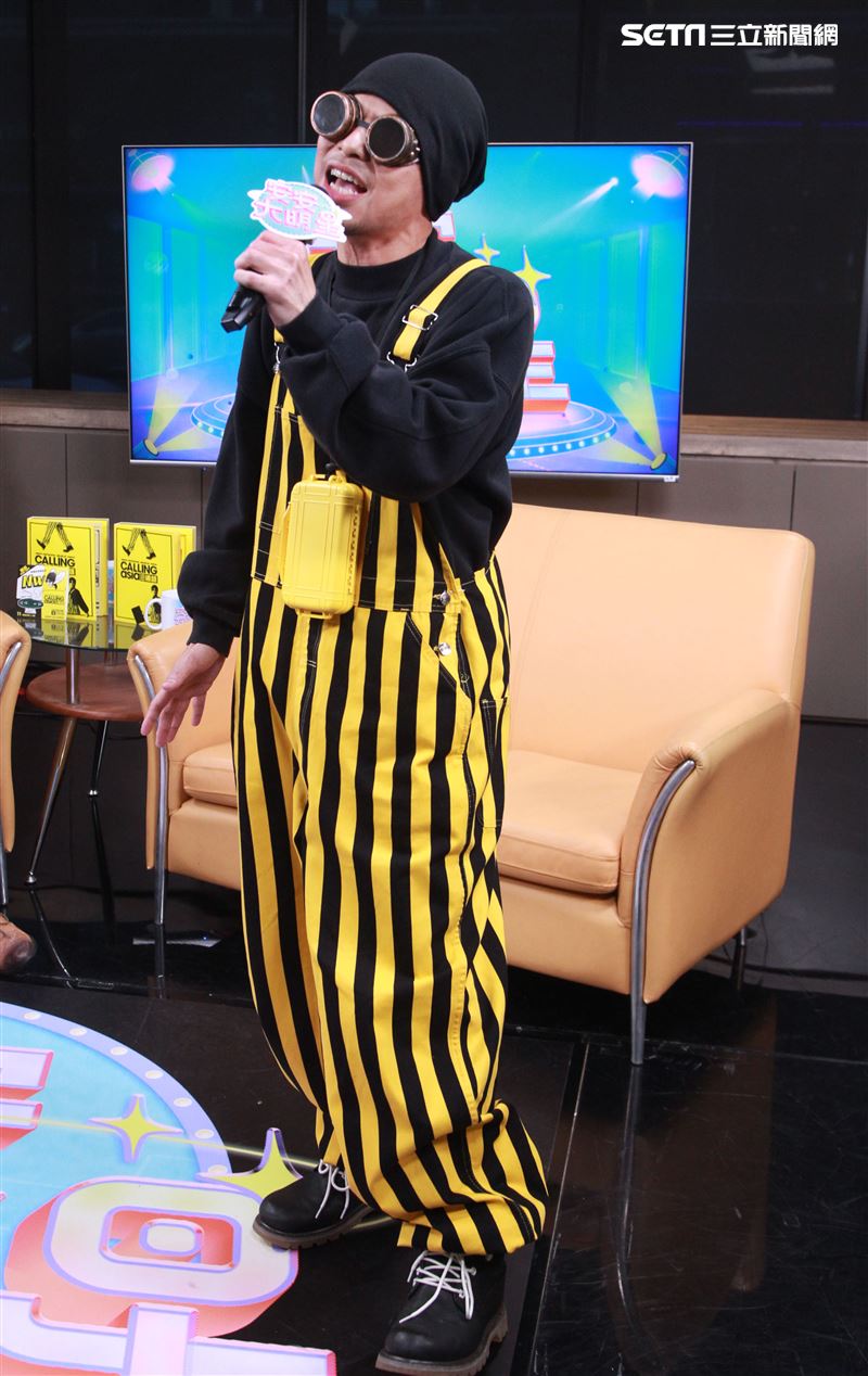 黃明志安安大明星。（記者邱榮吉/攝影）