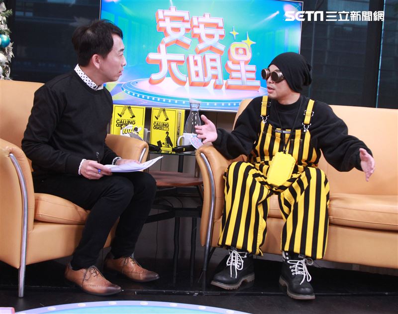 黃明志安安大明星。（記者邱榮吉/攝影）