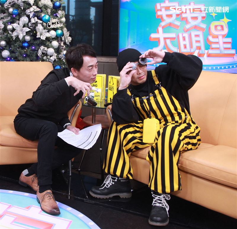 黃明志安安大明星。（記者邱榮吉/攝影）