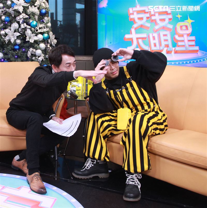 黃明志安安大明星。（記者邱榮吉/攝影）