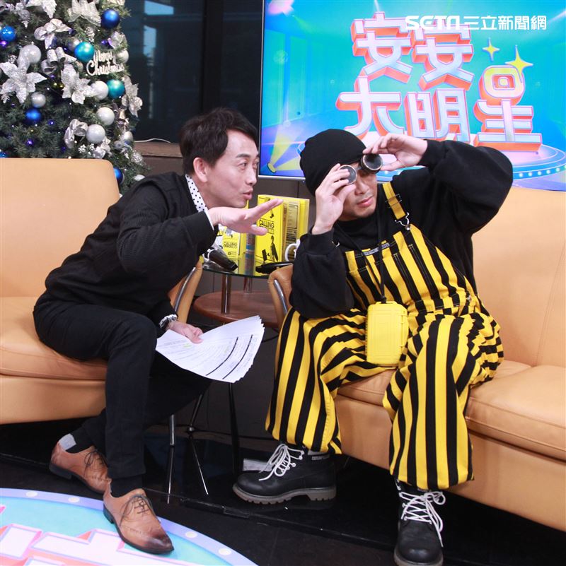 黃明志安安大明星。（記者邱榮吉/攝影）