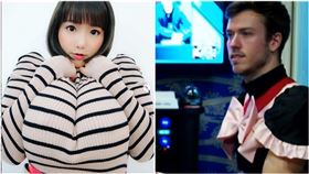 錄到一半…AV女優不忍了！羞喊「可以給我嗎」男網紅看傻（圖／翻攝自Twitch@JakenbakeLIVE）