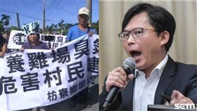 黃國昌,養雞場 合成圖／資料照