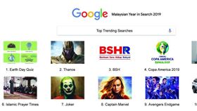 Google馬國年度關鍵字。（圖／翻攝自推特）