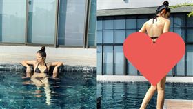 李千那,比基尼,美背,美尻,蠻腰（圖／翻攝自李千那IG）