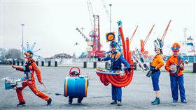 嘉義市,國際管樂節,踩街,交通管制,國外團隊參與(圖/嘉義市政府提供)中央社