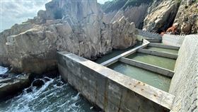 連江縣,北海坑道,新增,養殖池,復育基地(圖/連江縣政府提供)中央社