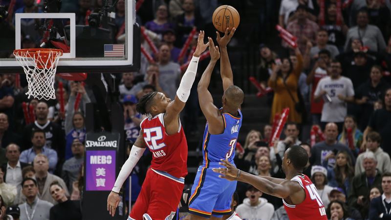 NBA／保羅最後一擊失手　雷霆惜敗