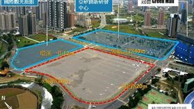 桃園市政府於中壢區南方莊園辦理「桃園會展中心統包工程」評選委員介紹記者會（圖／桃園市政府）
