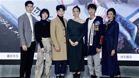 侯彥西、特蕾沙、林鶴軒、吳承洋、黃湘婷、段可風均《四分之3》。（記者林聖凱攝影）