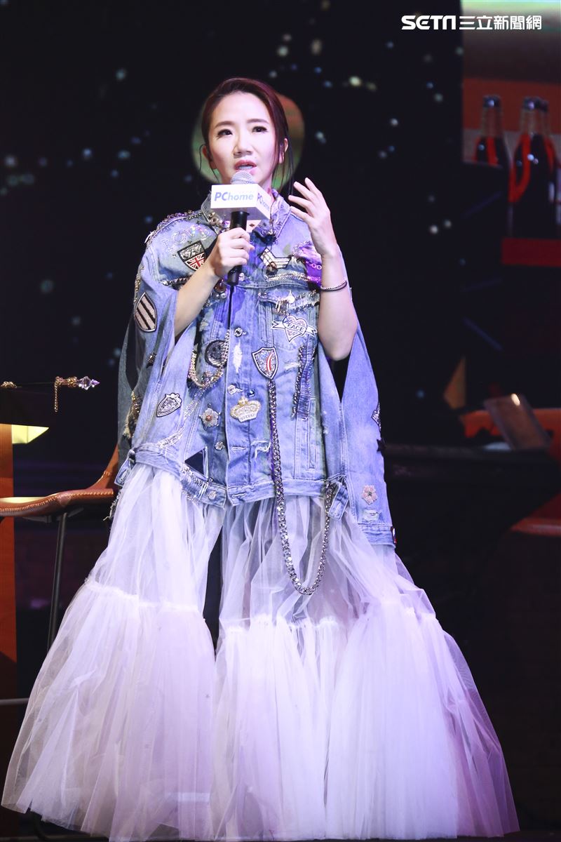 陶晶瑩參加pchome雙十二演唱會。（圖／記者林士傑攝影）