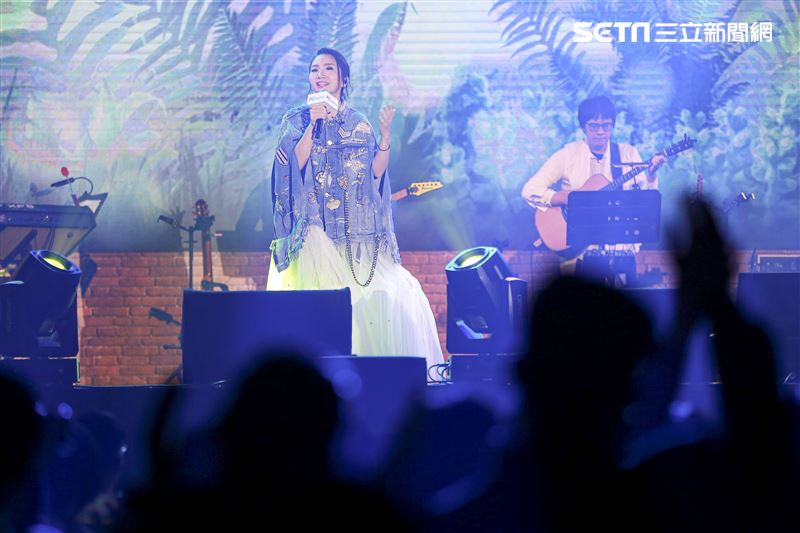 陶晶瑩參加pchome雙十二演唱會。（圖／記者林士傑攝影）