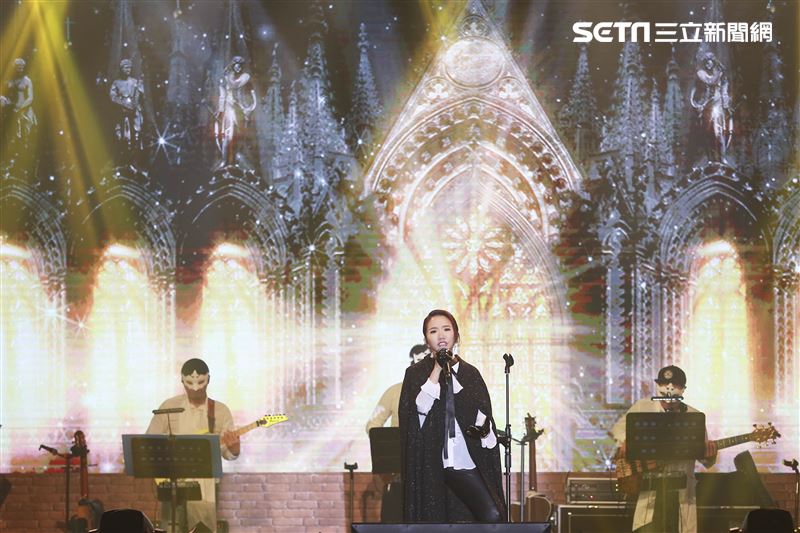 陶晶瑩參加pchome雙十二演唱會。（圖／記者林士傑攝影）