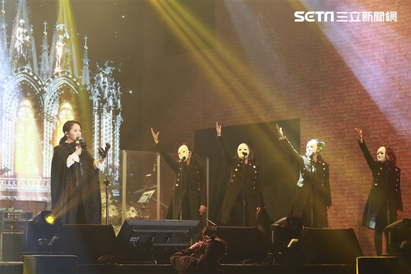 陶晶瑩參加pchome雙十二演唱會。（圖／記者林士傑攝影）