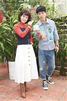 老姑婆的古董老菜單演員李冠毅、嚴正嵐。（圖／記者林士傑攝影）