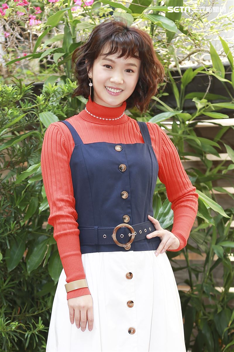 老姑婆的古董老菜單演員嚴正嵐。（圖／記者林士傑攝影）