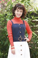 老姑婆的古董老菜單演員嚴正嵐。（圖／記者林士傑攝影）