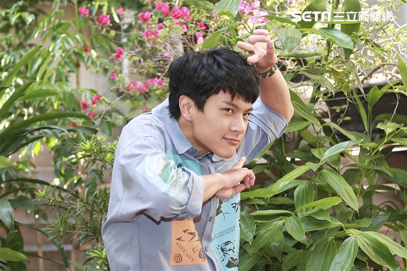 老姑婆的古董老菜單演員李冠毅。（圖／記者林士傑攝影）