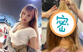 小A辣「頭頂禿一大片」！為圓女人夢…網心疼：真的好辛苦（圖／翻攝自小A辣臉書）