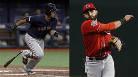 ▲紅襪簽下內野工具人培拉薩（Jose Peraza）。（圖／美聯社／達志影像）