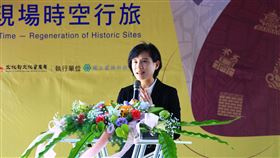 再造歷史現場展開幕　鄭麗君：讓歷史回到生活文化部舉辦的「島嶼身世．記憶長河－再造歷史現場時空行旅」特展13日舉辦開幕活動，文化部長鄭麗君致詞表示，希望讓歷史回到生活，讓城市帶著靈魂往前走。中央社記者蘇木春攝　108年12月13日