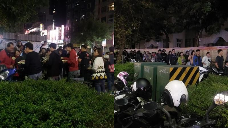 罷韓貼紙人龍排爆！網驚：以為排丹丹