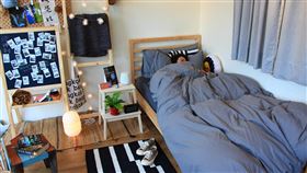 睡覺大賽比睡眠品質 參賽者花招百出助眠台中一家寢具業者舉辦「睡覺大賽」，只要參賽者「最穩定心率睡得最久」就能獲得冠軍，希望喚起民眾對睡眠的重視。中央社記者蘇木春攝　108年12月14日