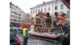 聯合國教育、科學及文化組織13日把比利時亞斯特市的嘉年華從世界遺產名錄撤銷。（圖取自維基共享資源；作者：Wikisid，CC BY 3.0）