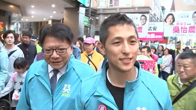 對尬隔街拉票　吳怡農、蔣萬安拼人氣