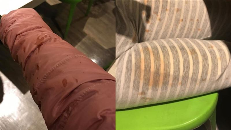 吃牛排遭噴醬！台女氣炸　討拍被噓翻
