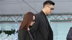 高以翔告別式，毛加恩，羅雯（記者林士傑攝影）